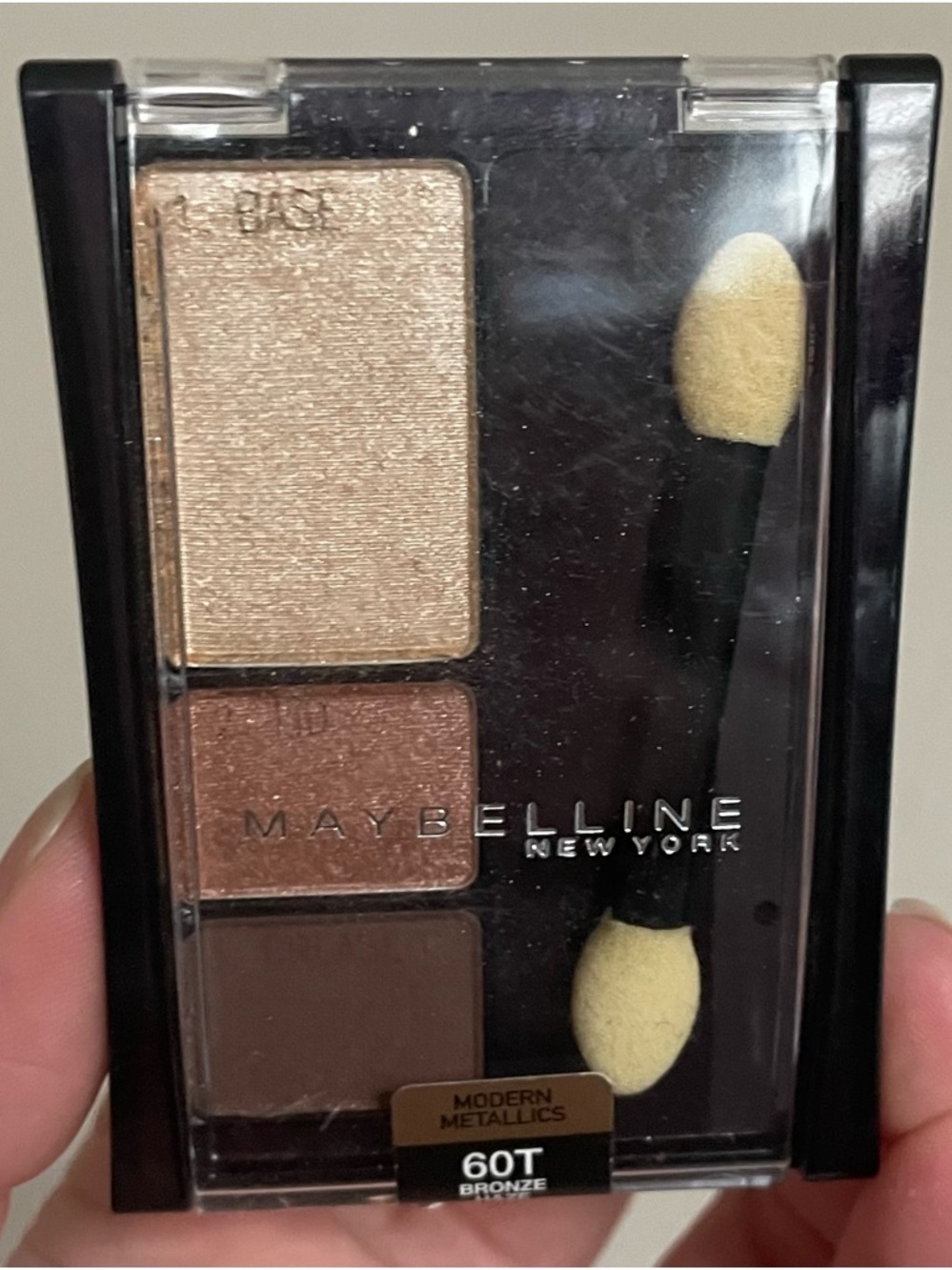 Maybelline New York Expert Wear Eyeshadow Trio 60T Bronze Haze Discontinued